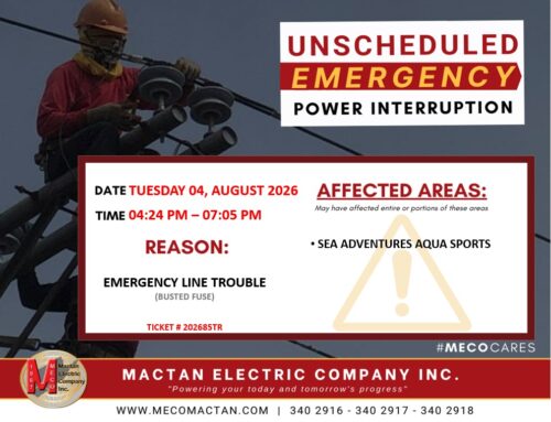 AUGUST 04, 2026 OUTAGE NOTICES