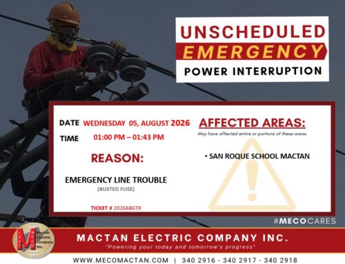 AUGUST 05, 2026 OUTAGE NOTICES