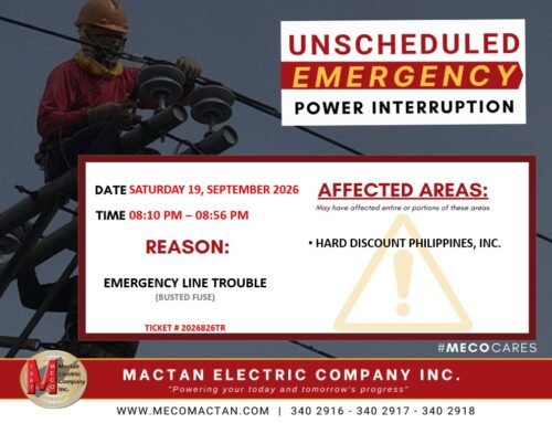 SEPTEMBER 19, 2026 OUTAGE NOTICES