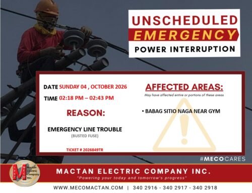 OCTOBER 04, 2026 OUTAGE NOTICES
