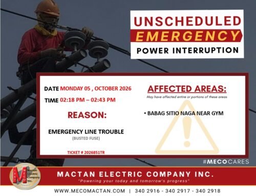 OCTOBER 05, 2026 OUTAGE NOTICES